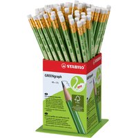 STABILO Bleistift GREENgraph, Härtegrad: HB, 60er Display