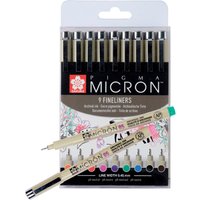 SAKURA Fineliner PIGMA MICRON 05, 9er Etui