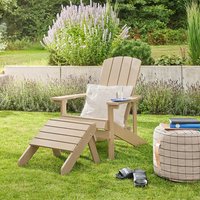 Home Deluxe 4058166441584 Gartenstuhl Braun – Bild 2