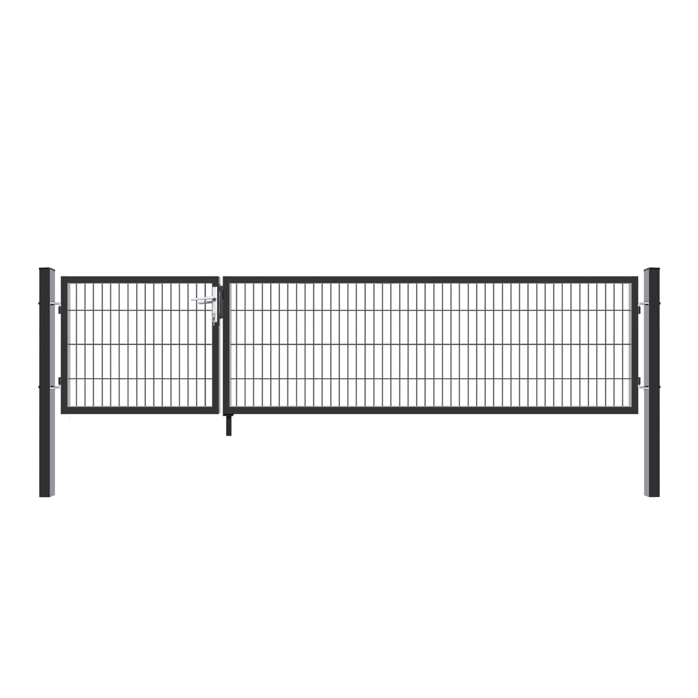 Doppelflügel Gartentor ADITUS - 120 x 350 cm Grün – Bild 6