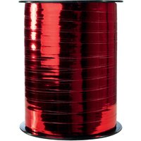 Clairefontaine Geschenkband auf Spule, metallic, rot