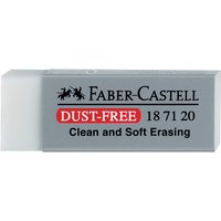 FABER-CASTELL Kunststoff-Radierer DUST-FREE, weiß – Bild 2