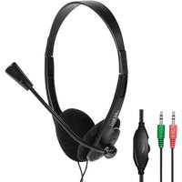 LogiLink Stereo Headset, mit Mikrofon, schwarz – Bild 2