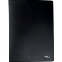 LEITZ Sichtbuch Recycle, A4, PP, mit 20 Hüllen, schwarz