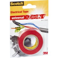 Scotch Isolierband universal, 15 mm x 10 m, rot – Bild 2