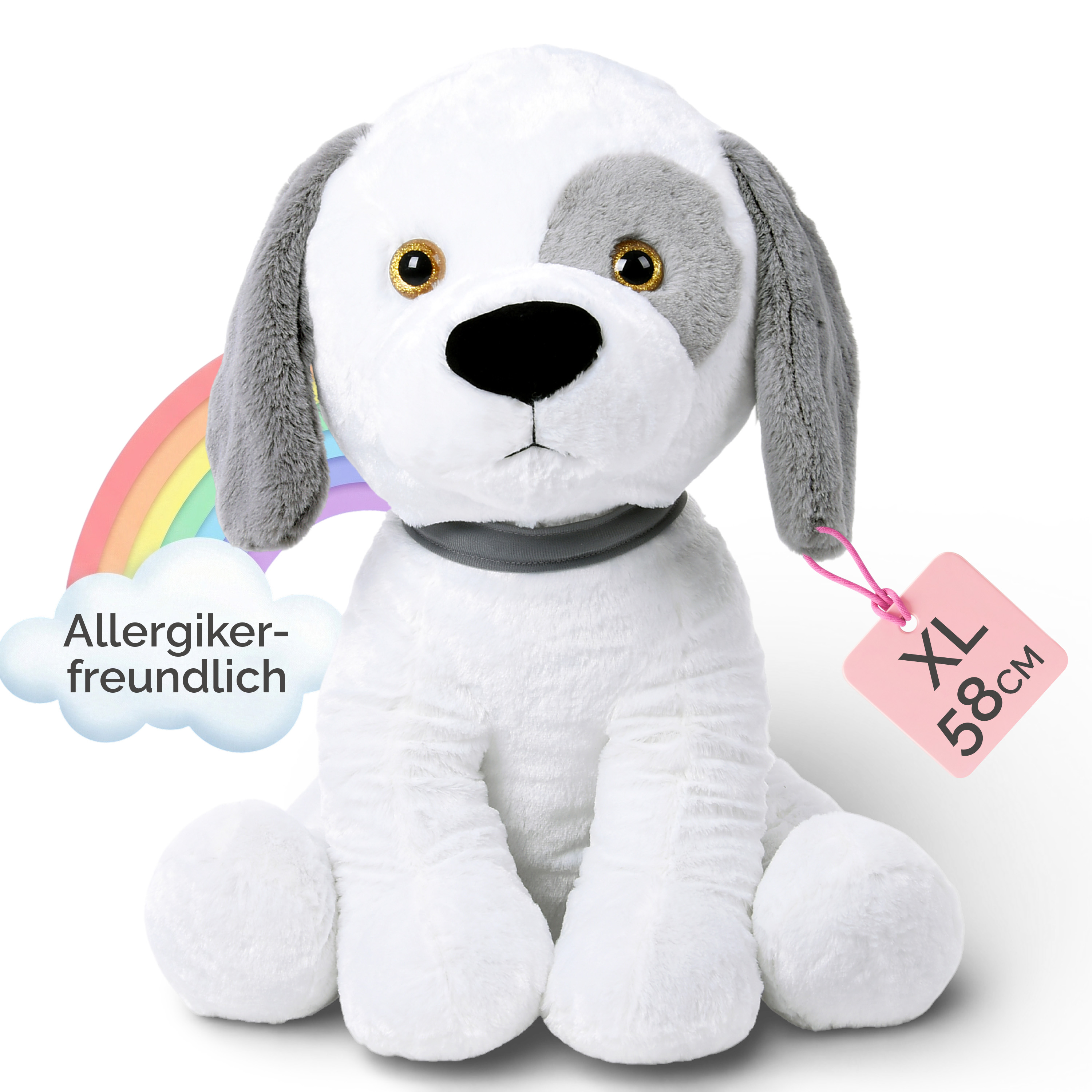 Deuba Kuscheltier Hund 58cm – Bild 2