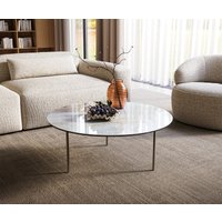 DELIFE Edge Couchtisch Rund Keramik