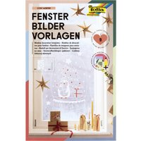 folia Fensterbilder-Vorlagen, COSY WINTER, inkl. Kreide