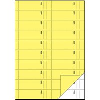 sigel Formularbuch, Bonbuch, A4, 1000 Abrisse, gelb – Bild 2