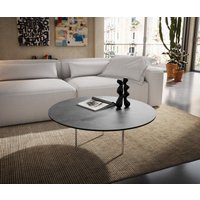 DELIFE Edge Couchtisch Rund 90x90 cm