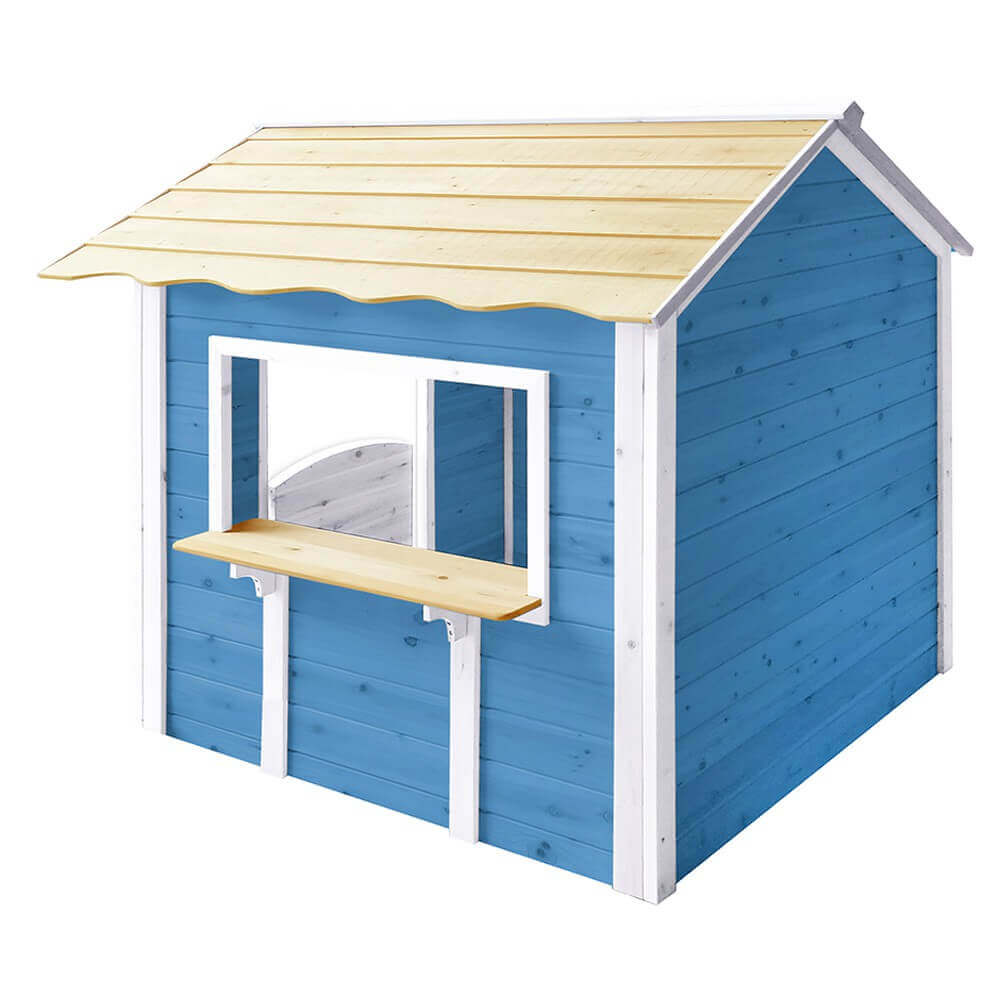 Spielhaus DER GROSSE PALAST - 106 x 111 cm Blau ohne Bank – Bild 5
