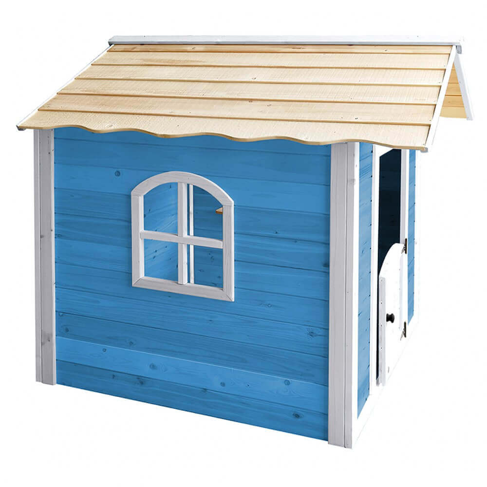 Spielhaus DER GROSSE PALAST - 106 x 111 cm Blau ohne Bank – Bild 6