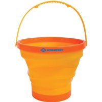 SCHILDKRÖT Strand- und Spieleimer, faltbar, orange