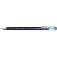 Pentel Hybrid Gel-Tintenroller, Dual Pen, violett/türkis
