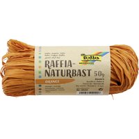 folia Raffia-Naturbast, 50 g, orange – Bild 2