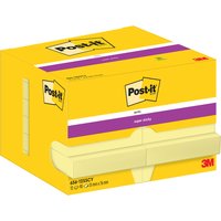 Post-it Haftnotizen super sticky notes, 51 x 76 mm, gelb – Bild 2
