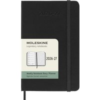 MOLESKINE Taschenkalender 2026/2027, 18 Monate, P/A6,schwarz – Bild 2