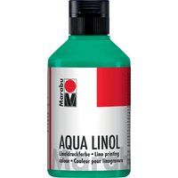 Marabu Aqua-Linoldruckfarbe, blaugrün, 250 ml