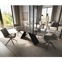 DELIFE Edge Emperador Esstisch