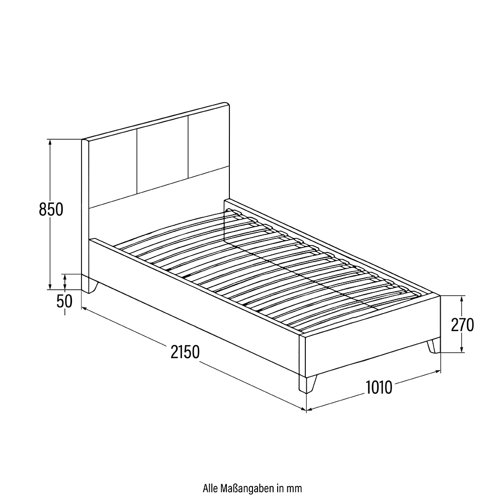 Home Deluxe 4058166108593 LED Bett – Bild 4