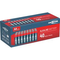 ANSMANN Alkaline Batterie, RED, Mignon AA, 40er Pack