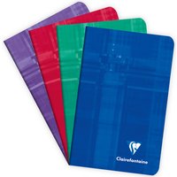 Clairefontaine Notizheft, 75 x 120 mm, 24 Blatt, kariert