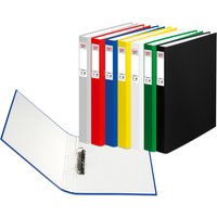 herlitz Ringbuch maX.file protect, A4, 2-Ring-Mechanik, rot