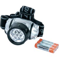 BRÜDER MANNESMANN LED-Stirnlampe, schwenkbar, mit 7 LEDs