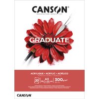 CANSON Studienblock GRADUATE ACRYLIQUE, DIN A3
