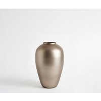 Vase Rondia B17 x T17 x H28 cm Glas Opal Mundgeblasen