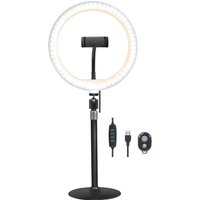 LogiLink Smartphone-Ringlicht-Stativ mit Fernauslöser