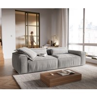 DELIFE Big-Sofa Freestyle Cozy Grau – Bild 2