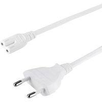 LogiLink Netzkabel, Eurostecker - Kleingerätekupplung, 1,0 m