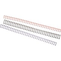 GBC Drahtbinderücken WireBind, A4, 34 Ringe, 9,5 mm, weiß