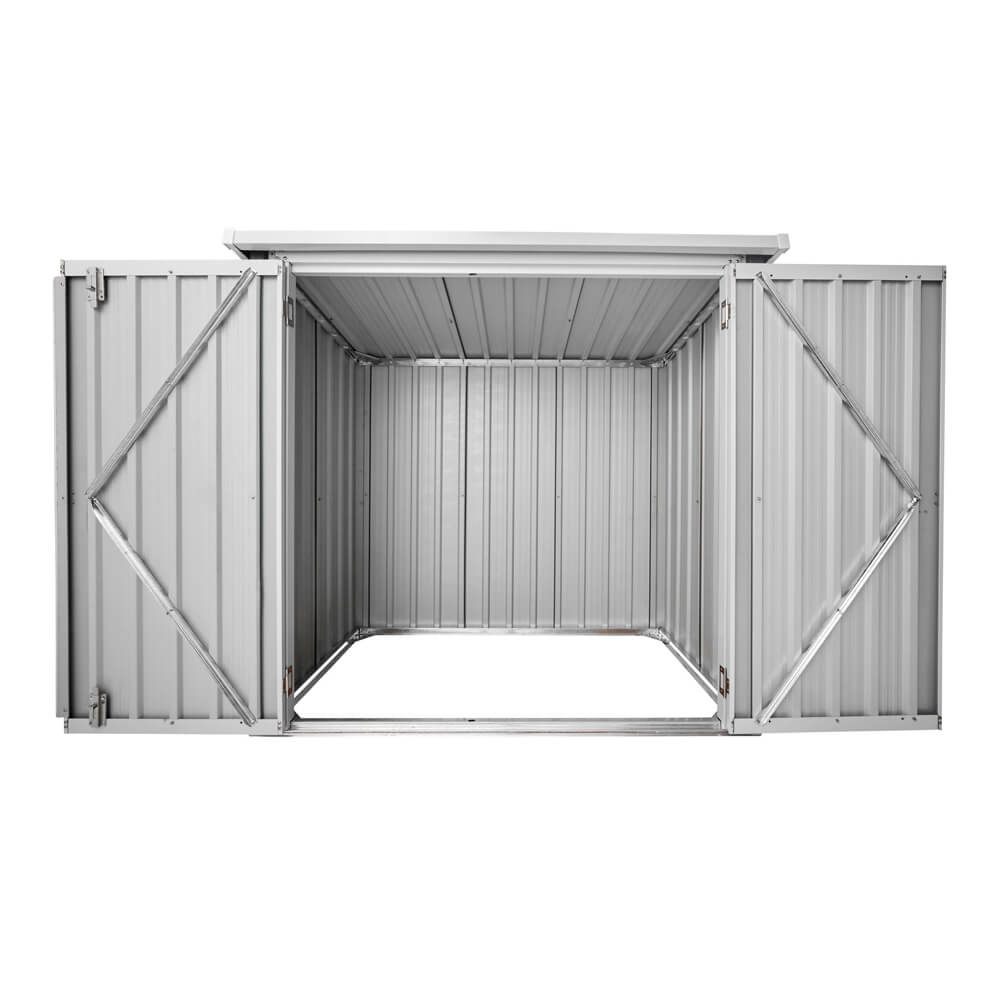 Geräteschuppen aus verzinktem Stahl BOHIO XXS - 147 x 86 cm – Bild 5