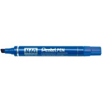 Pentel Permanent-Marker N60, blau, Keilpsitze