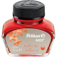 Pelikan Tinte 4001 im Glas, rot, Inhalt: 30 ml – Bild 2