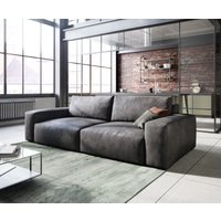 DELIFE Lanzo Big-Sofa Anthrazit