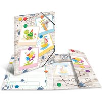 HERMA Eckspannermappe, Sandkastenfreunde, Karton, DIN A3 – Bild 2