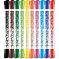 Maped Doppel-Fasermaler COLOR, PEPS DUOtip, 10er Kartonetui