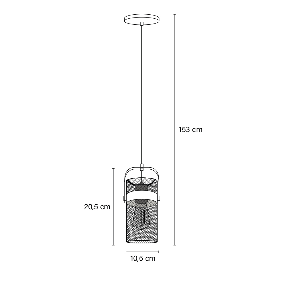 Home Deluxe 4058166268976 Pendelleuchte – Bild 6