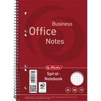 herlitz Spiralbuch, Business Office Notes, DIN A5, kariert