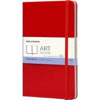 MOLESKINE Skizzenbuch, L/A5, 165g/qm, Hardcover, hellrot – Bild 2