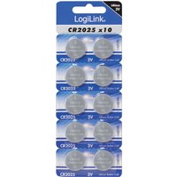 LogiLink Lithium Knopfzelle, Ultra Power, CR2025, 10er – Bild 2