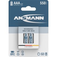 ANSMANN maxE NiMH Akku, Micro AAA, 4er Blister, 550 mAh
