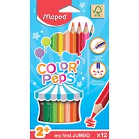Maped my first Dreikant-Buntstift COLOR, PEPS JUMBO, 12er Etui