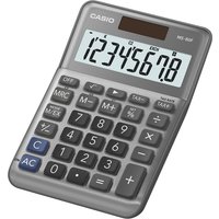 CASIO Tischrechner MS-80F, 8-stellig, silber