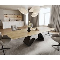DELIFE Edge Esstisch Keramik ausziehbar – Bild 2