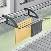 metaltex Heizungs- & Balkon-Wäschetrockner Bries ONYX