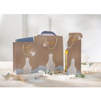 sigel Weihnachts-Geschenktüte, Polar bear with..., klein – Bild 2